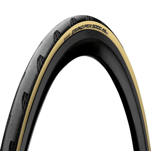 CUBIERTA CONTINENTAL GRAND PRIX 5000 ALLSEASON 700x28C TUBELESS READY PLEG. NEGRO/CREMA REFL. 28-622