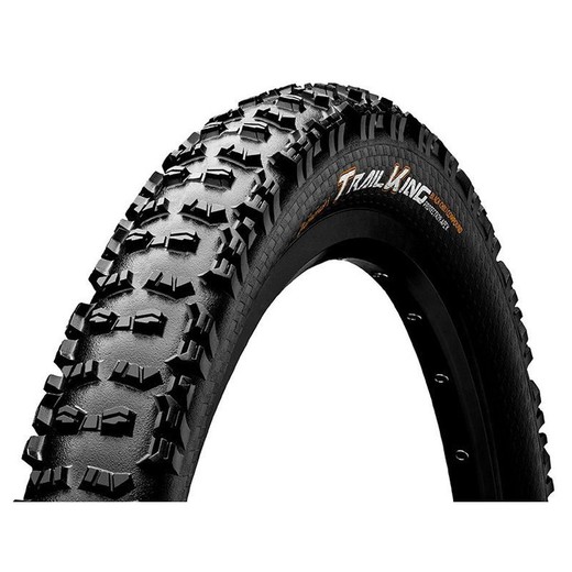 Continental tire trail king 29x2.20 skin protection apex tubeless ready folding black 55-622