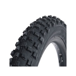 Qu-ax tires hard razorback 24x3.0 para downhill single cycle black 75-507