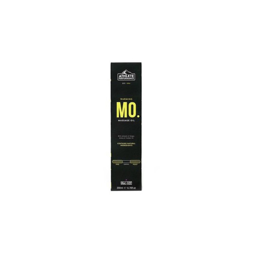 Distributeur d'huile de massage muc-off 250 ml (huile de massage warming mo)