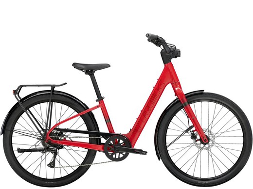 Vélo électrique urbain Trek Verve+ 1 Lowstep LT