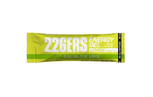 Energy gel bio 40gr lemon 80mg caffeine *