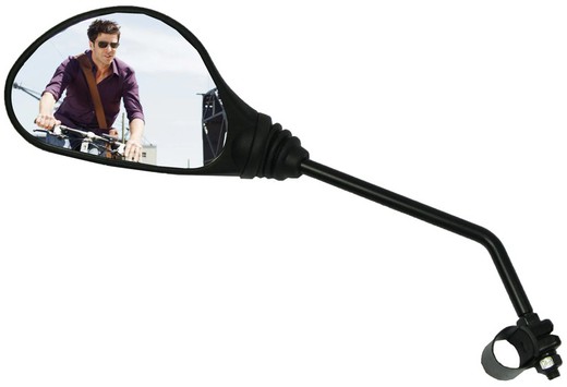 Left mirror for e-bike warranty black