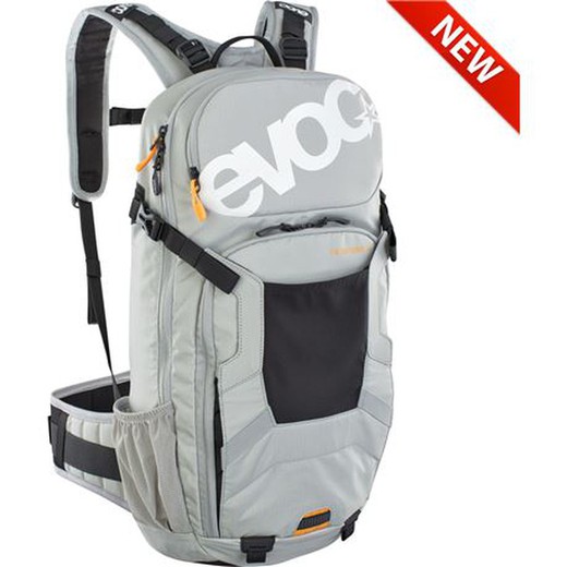 Ev-mochila fr enduro 16l+protect gris piedra