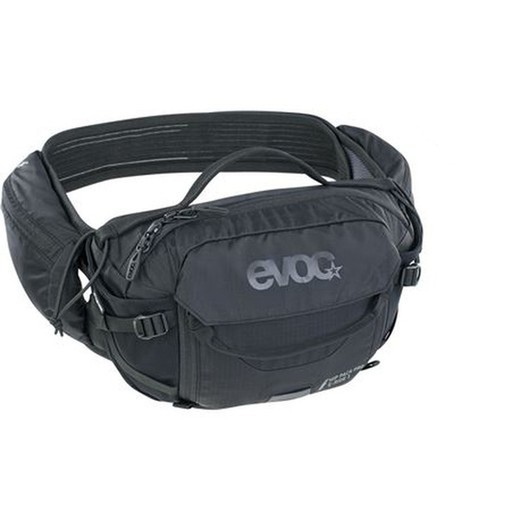 Ev-riñonera hip pack pro 3l e-ride negra/carbon gris