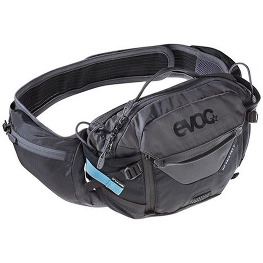 Ev-riñonera hip pack pro 3l+bolsa 1.5l carbon gris