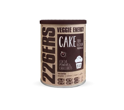 Evo veggie cake 480g cocoa powder & xoco bits