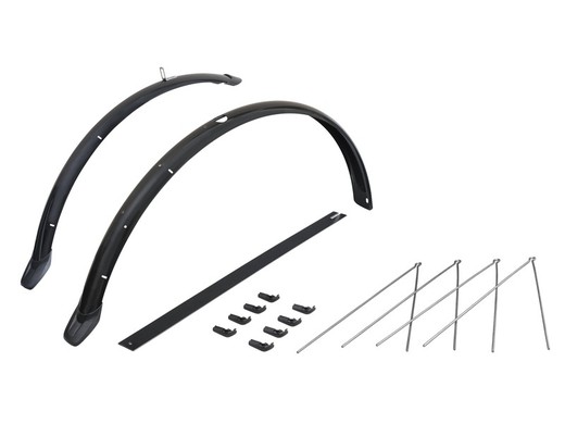 Fender eurofender rapido w / e-bike wire routing black set