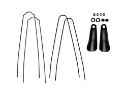 Fender part eurofender snello tempokit 2 stays/knob/flap/plt