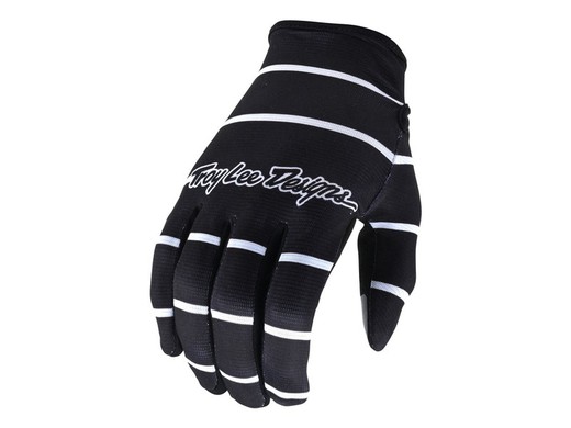 Flowline glove stripe black m