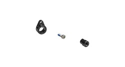 Fork part trek skewer retention nut black