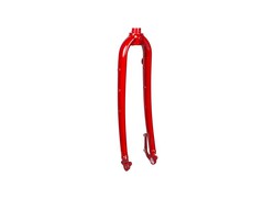 Forcella rigida trek 520 disc 700c 52mm rake diablo red