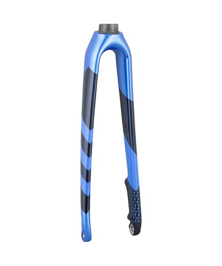 Fork rigid trek boone 6 blue carbon smoke