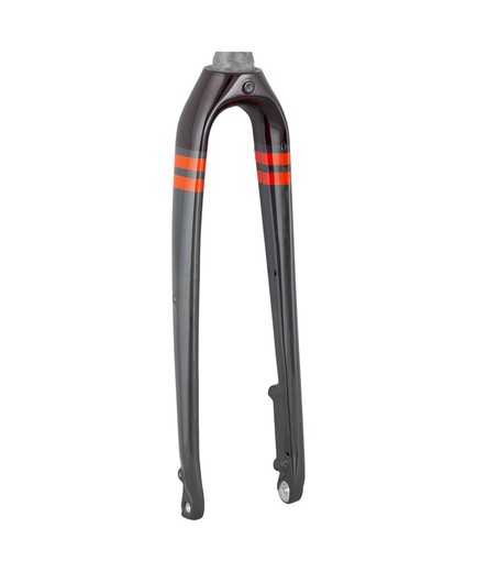 Fork rigid trek checkpoint sl 6 red smoke/carbon smoke