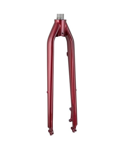 Forcella rigida trek-diamant 700 filetto/dsc/strght 210mm rage rossa