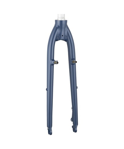 Fork rigid trek-diamant 700c disc vbrake/straight 305mm blue