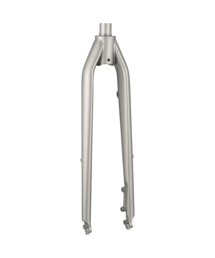 Fork rigid trek-diamant 700c threaded/disc/straight210mm