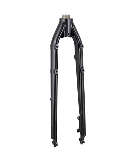 Fork rigid trek-diamant um2+ district+2 disc gloss black