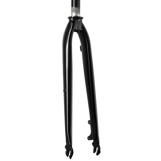 Fourche rigide trek disc 700c 45mm rake steel neutral black