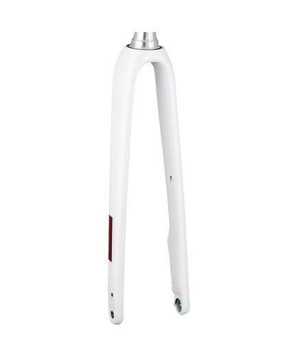 Fork rigid trek domane al3d 48r crystal white/matte black