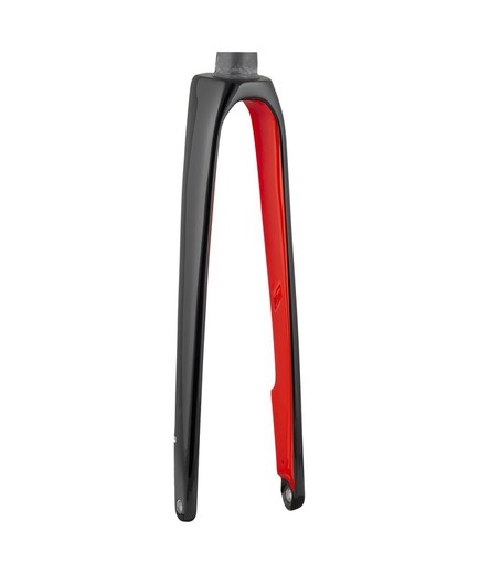 Fork rigid trek domane+ lt 50-54cm trekblack/radioactive red