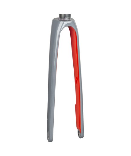 Forcella rigida trek domane sl 4 50-54 slate / radioactive red