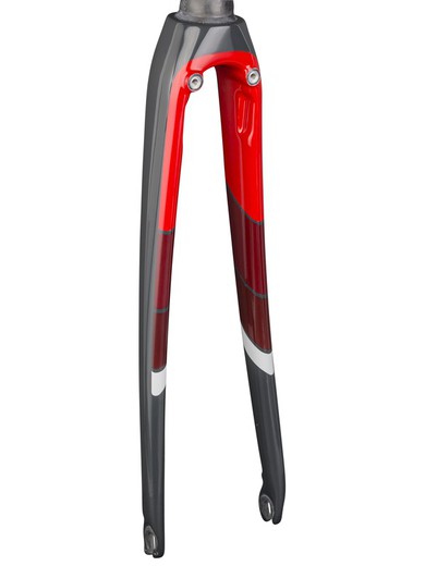 Fork rigid trek domane sl 5 50-54cm solid charcoal / viper red