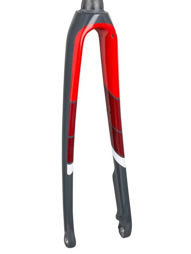 Fork rigid trek domane sl 5 d 50-54 solid charcoal / viper red