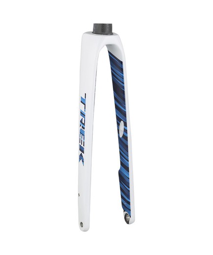 Fork rigid trek domane slr 48r trek white/blue ink