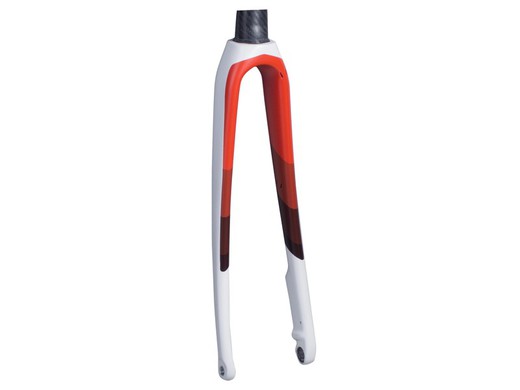 Fourche rigide trek domane slr 7d 48 rake 56-62 blanc / orange