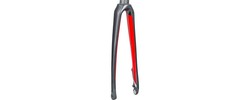 Forquilha rígida trek emonda sl 7 disco 56-64 dnister preto / vermelho