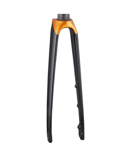 Fork rigid trek emonda sl7 47-54 carbon smoke/factory orange