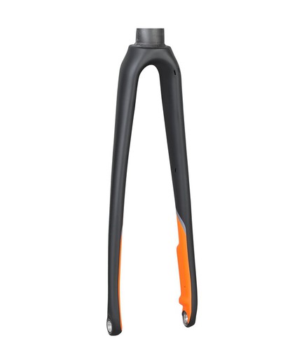 Fork rigid trek emonda slr 7 disc 47-54cm black / orange