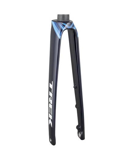 Garfo rígido trek emonda slr sel 47-54cm azul marinho/trek branco