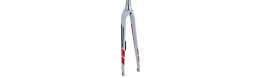 Fourche rigid trek madone 2.1 50-54 blanc / rouge