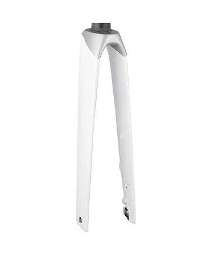 Fork rigid trek madone sl7 50-54cm crystal white/quicksilver