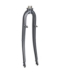 Fourche rigide trek verve 700c 205mm fileté charbon métallique