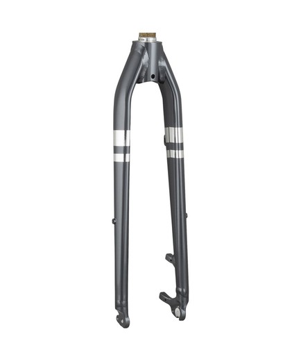 Fork rigid trek verve disc 179mm lithium grey