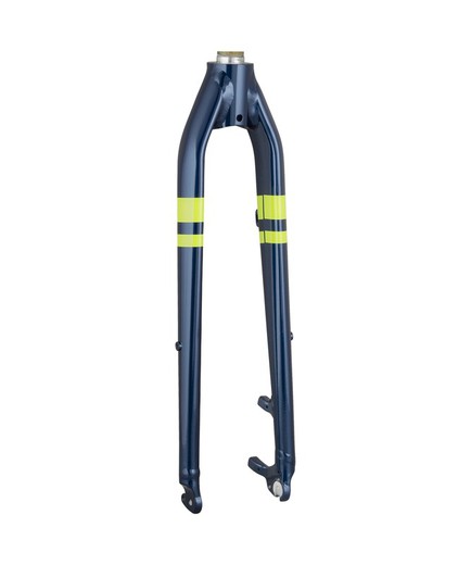 Fork rigid trek verve disc 179mm mulsanne blue