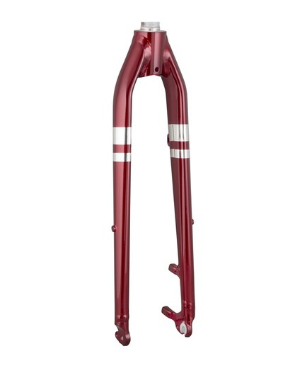 Fork rigid trek verve disc 179mm rage red