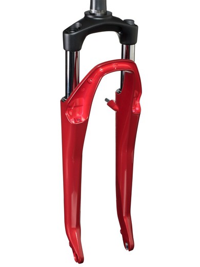 Fork suspension bontrager onepiece forklight 700 v red