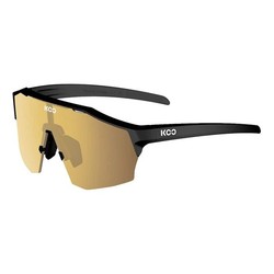 Óculos KOO Alibi Large Black Matt com lente Gold Mirror