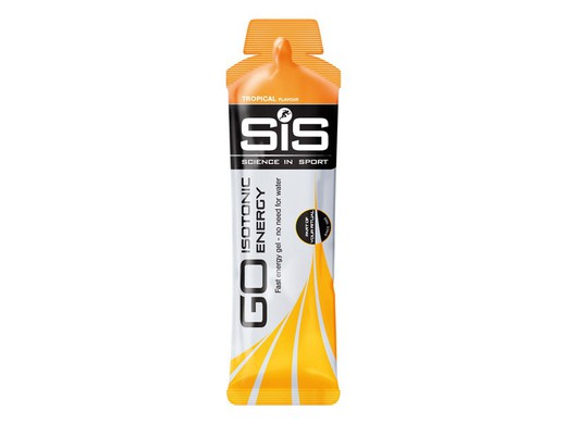 Go isotonic energy gels 60ml tropical (30 unidades)