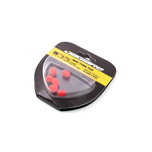 Red jagwire frame protection rubber (6 units)