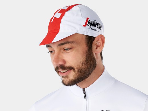 Gorra de ciclismo santini trek-segafredo