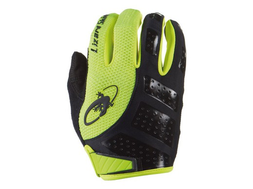 Guantes lizard monitor sl jet black/neon m