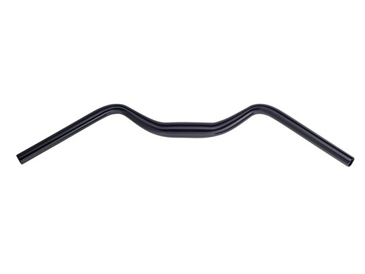Bontrager 31.8 r25 / w630 / 35d polished black handlebar