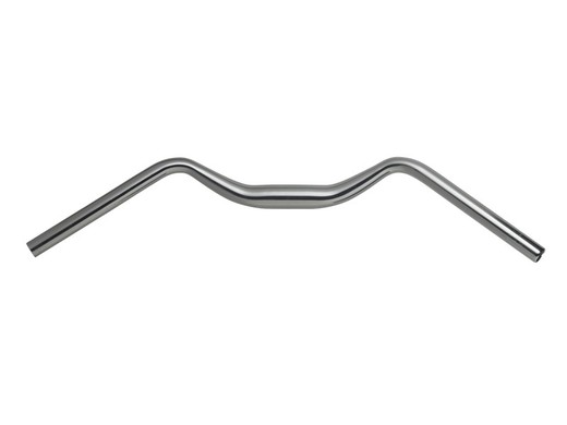 Bontrager 31.8 r25 / w630 / 35d polished silver handlebar