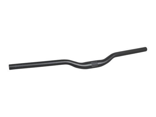 Bontrager 31.8 r25 / w690 / 11d anodized black handlebar