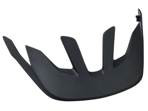 Parte do capacete bontrager quantum mips visor pequeno / médio preto